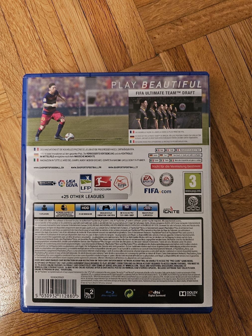 Spiele: FIFA16 für PS4/PS5 – Gebraucht aus Schwerzenbach von SOMM1 2