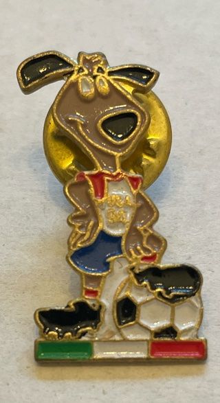Pin's JVC / Striker – Mascotte Coupe Du Monde 1994 USA – Époxy, Vintage