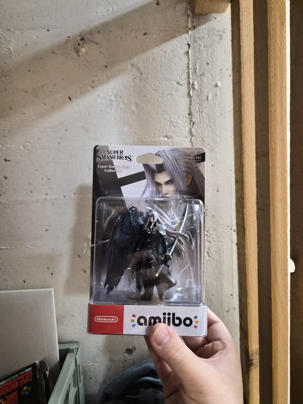 Nintendo Statuette: Nintendo Amiibo Sephiroth Super Smash Bros. neu – Nuovo e nell'imballaggio originale da Wabern venduto da konbini