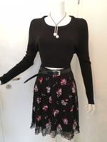 🤩LEDER-GüRTEL SCHWARZ & SILBER SCHNALLE