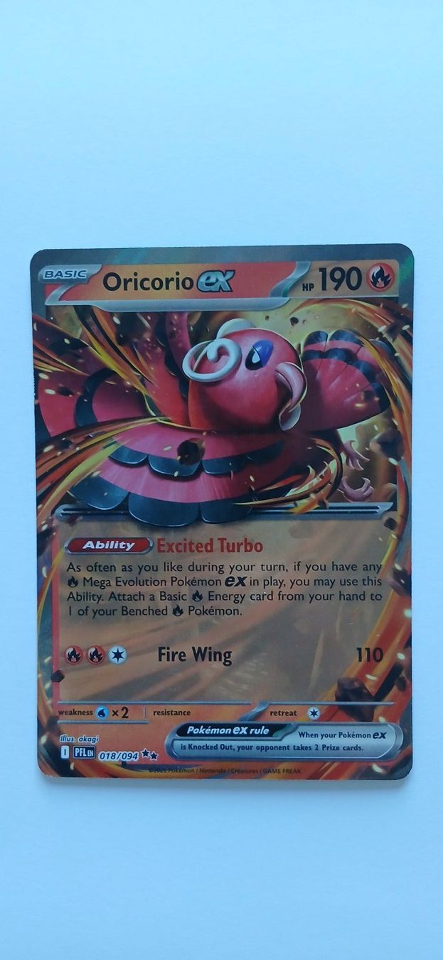 Karten: Oricorio ex 018/094 – Gebraucht aus Lausanne von MaverickV8