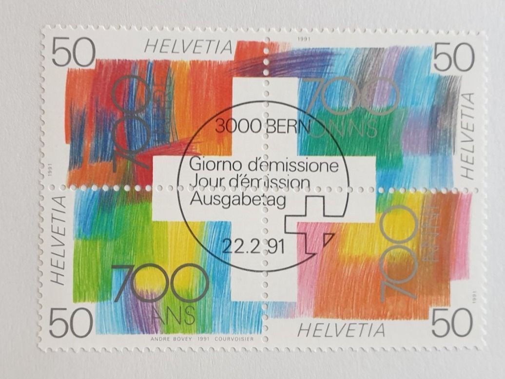 Tutti i francobolli: (510) «700 Jahre Eidgenossenschaft» – Usato da Schwarzhäusern venduto da Inot3 1