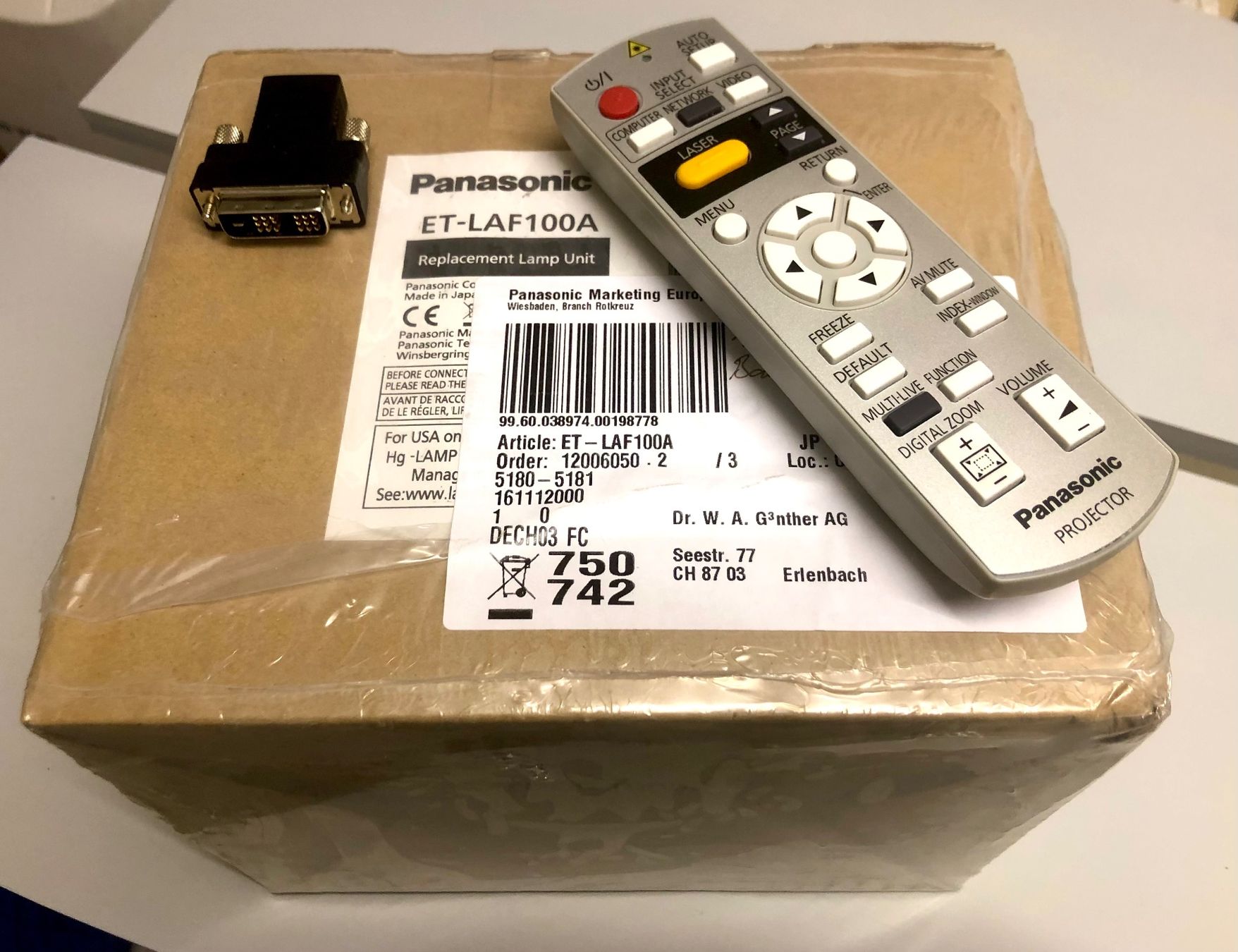 Panasonic Videoprojektoren: Panasonic Beamer PT-FI 300 – Gebraucht aus Oberwil BL von scorpio70 5