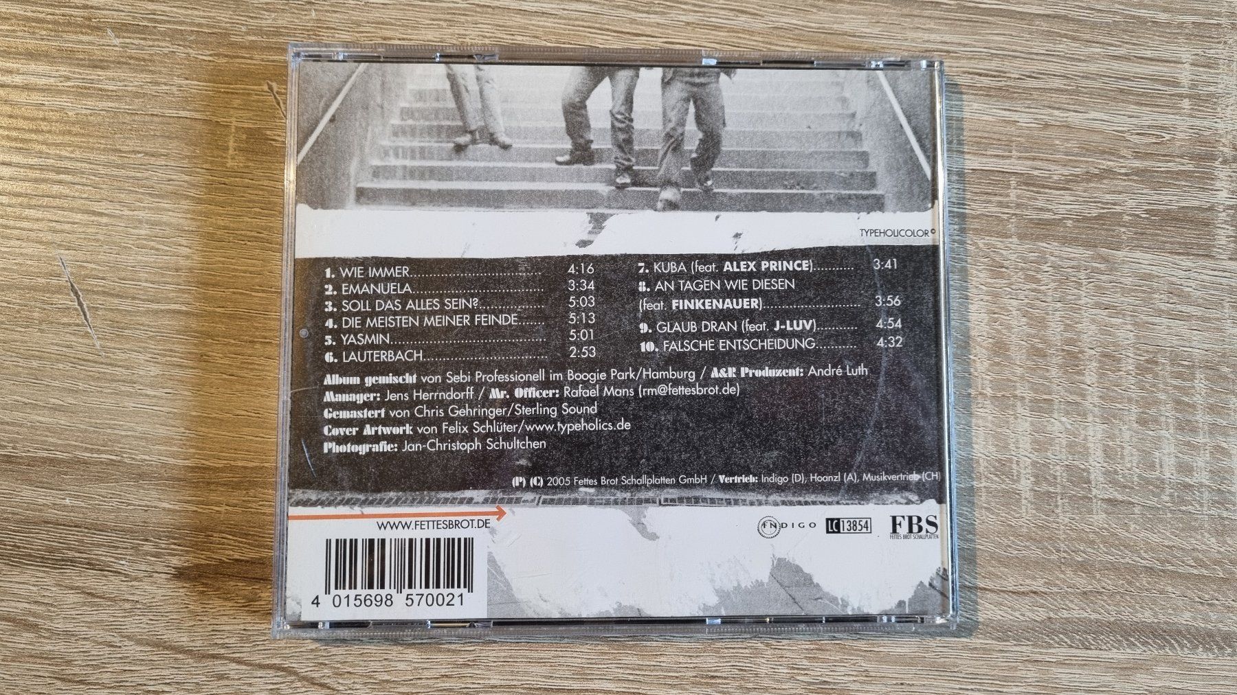 CD: Fettes Brot - Am Wasser gebaut – Usato da Hagenbuch ZH venduto da lecterr55 2