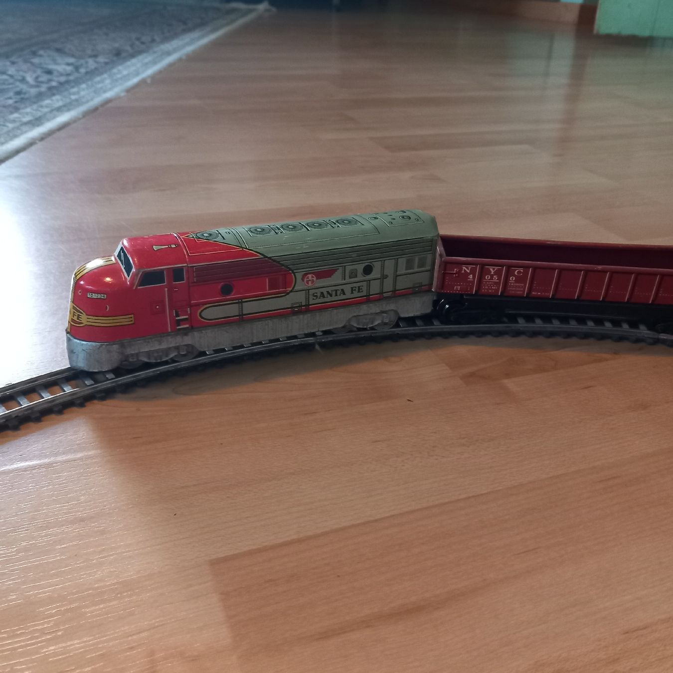 Modellini di ferrovie: Santa Fe Eisenbahn, Blechspielzeug, Vintage – Usato da Ebnat-Kappel venduto da blazzi 4