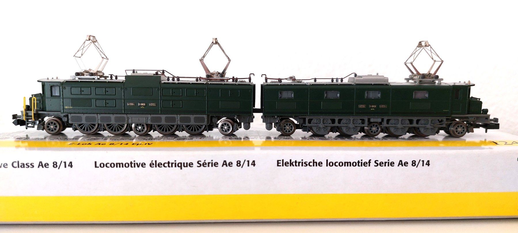 Trix Modellini di ferrovie: Minitrix Ae 8/14 SBB 12426 – Nuovo (secondo la descrizione) da Biberist venduto da Ntrains