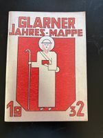 Glarner Jahres-Mappe 1932 Buch guter Zustand