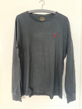 Polo Ralph Lauren Longsleeve Custom Slim Fit Schwarz
