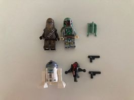 Star Wars Boba Fett, chewbacca, R2-D2