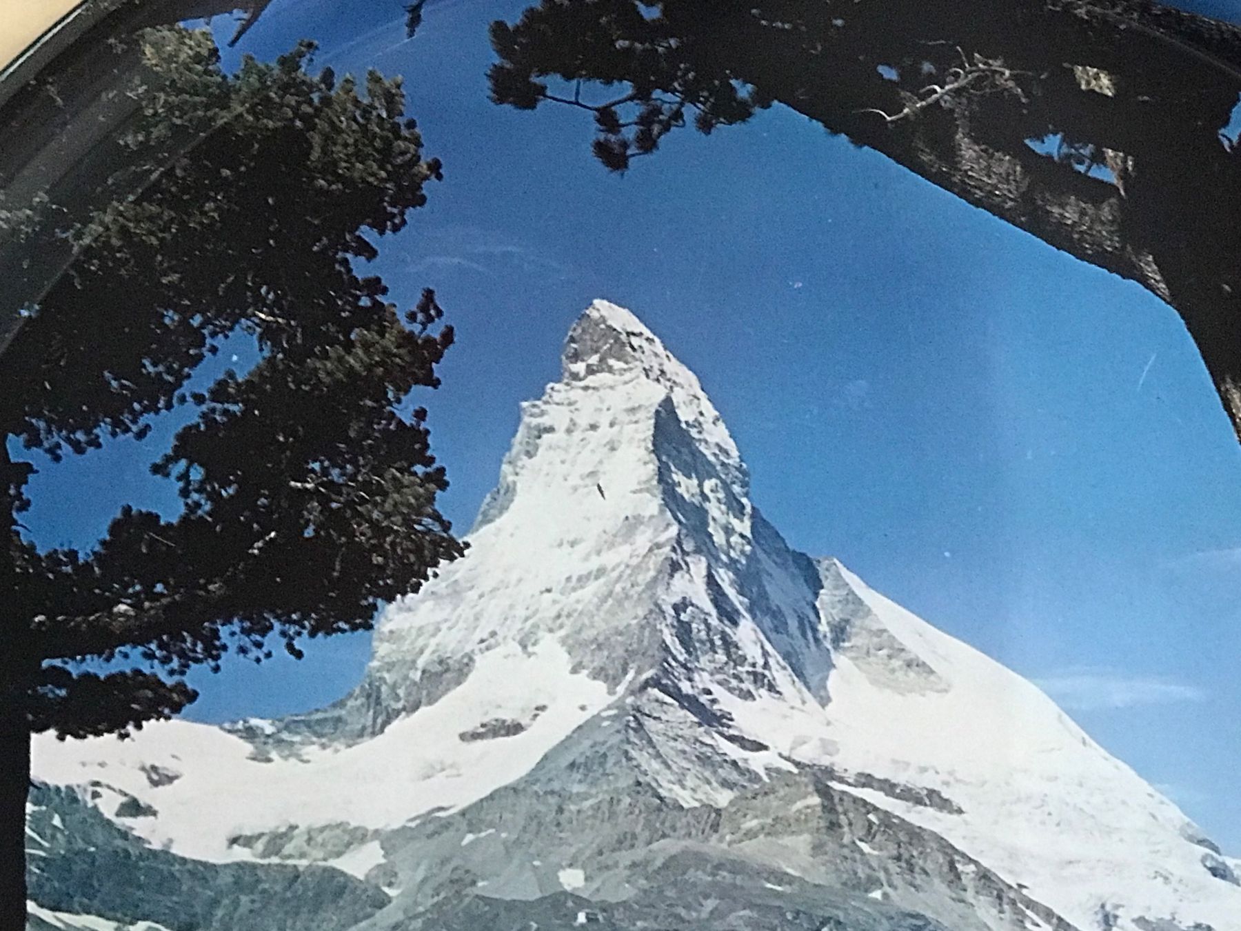 Plateaux: Serviertablett Serviertableau Servierbrett MATTERHORN 28 cm – D'occasion à Däniken SO par allerlei54 1