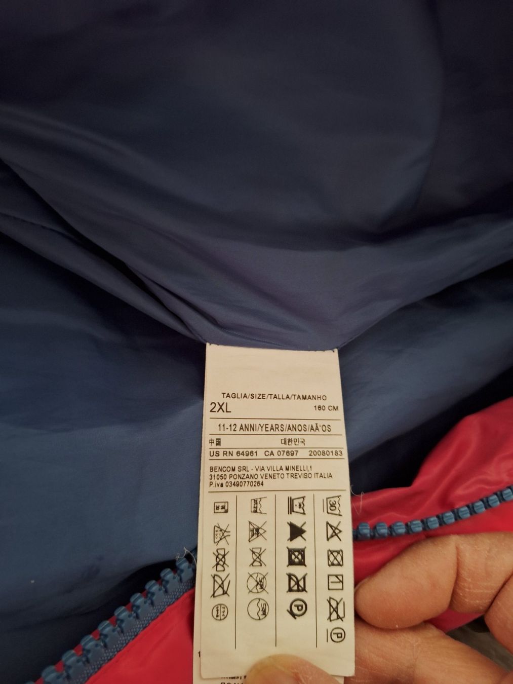 Benetton Giacche & Cappotti: Benetton Winterjacke, Gr. 160 – Usato da Biberist venduto da rospel 5