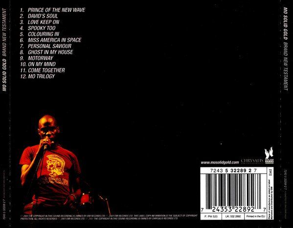 CD: CD Mo Solid Gold - Brand new testament (2001) – Usato da Möriken AG venduto da mineralia 1