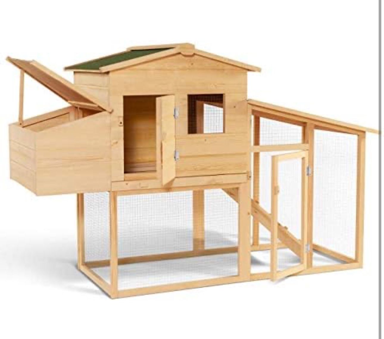 Gabbie, trasporto & Sicurezza: Hühnerstall mit Legenest, aus Holz – Nuovo e nell'imballaggio originale da Amriswil venduto da JaJa-Express 6
