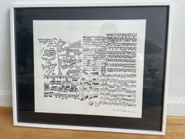 Musical Score Artwork C. Ahrman 