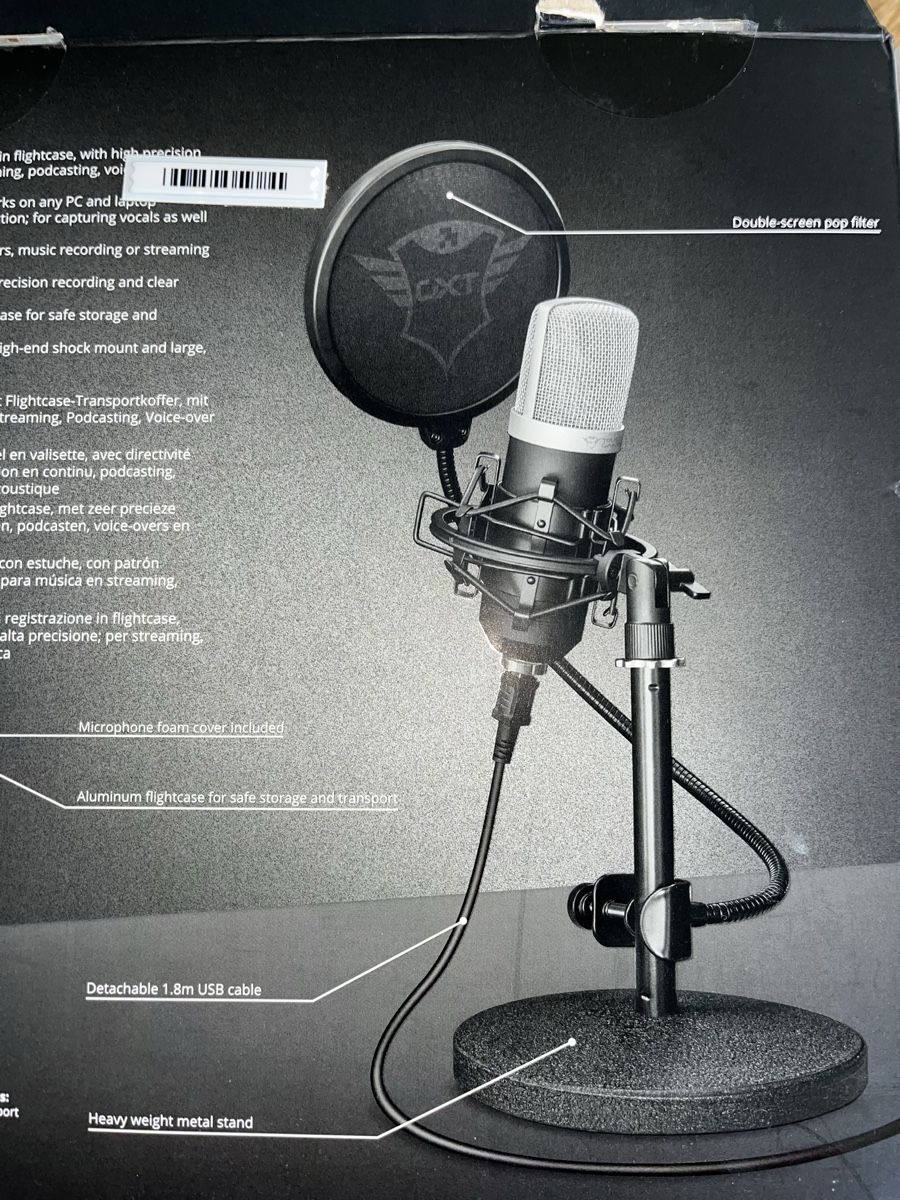 Trust Microfoni: Streaming Microphone – Nuovo (secondo la descrizione) da Hinwil venduto da mim_nzx9 1