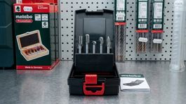 Metabo 628403000 Frässet Schaftdurchmesser Ø6 mm 5 teilig