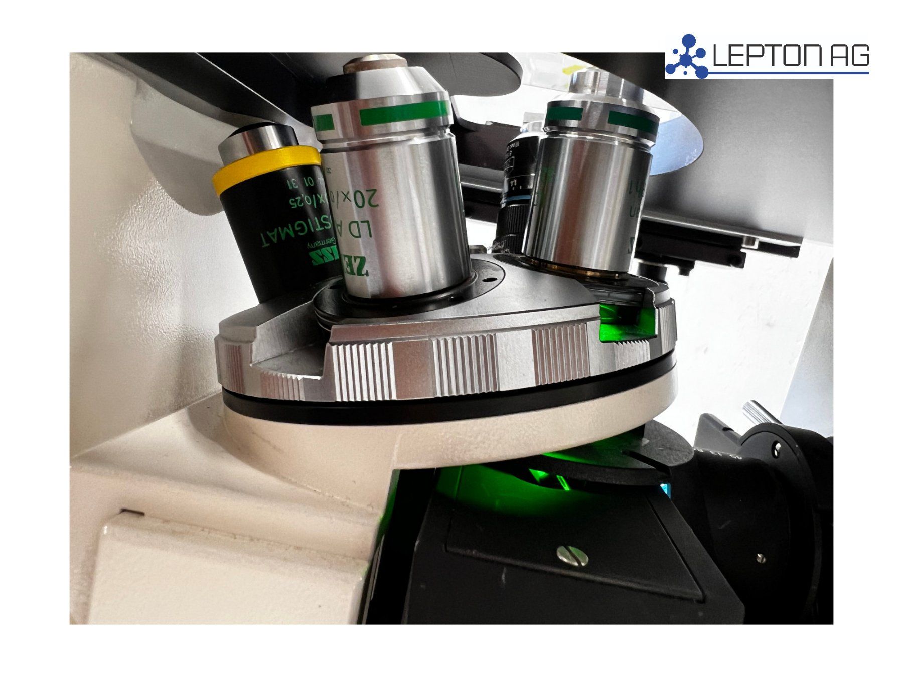 Accessori da laboratorio: Zeiss Axiovert 135  5 H/DIC Mikroskop – Usato da Niederdorf venduto da LeptonAG_Labor 8