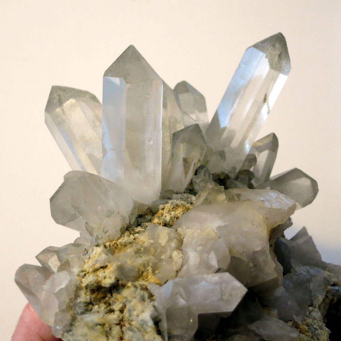 Minerali & Pietre curative: Prächtige Quarzstufe, Eigenfund, Uri – Nuovo (secondo la descrizione) da Steinhausen venduto da Kristall022 2