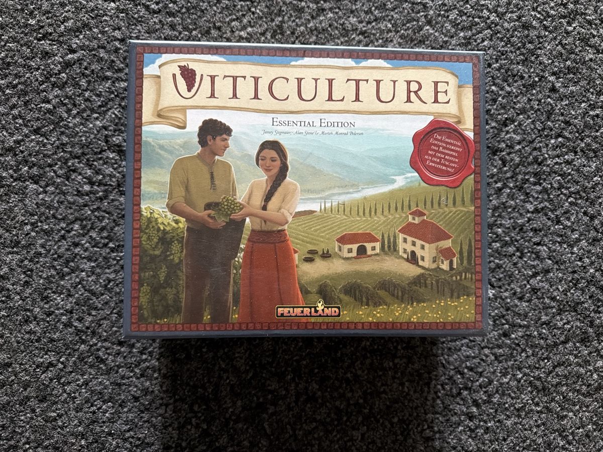 Spiele: Viticulture Essential Edition - Top Zustand, komplett! – Gebraucht aus Thun von BanjoDan