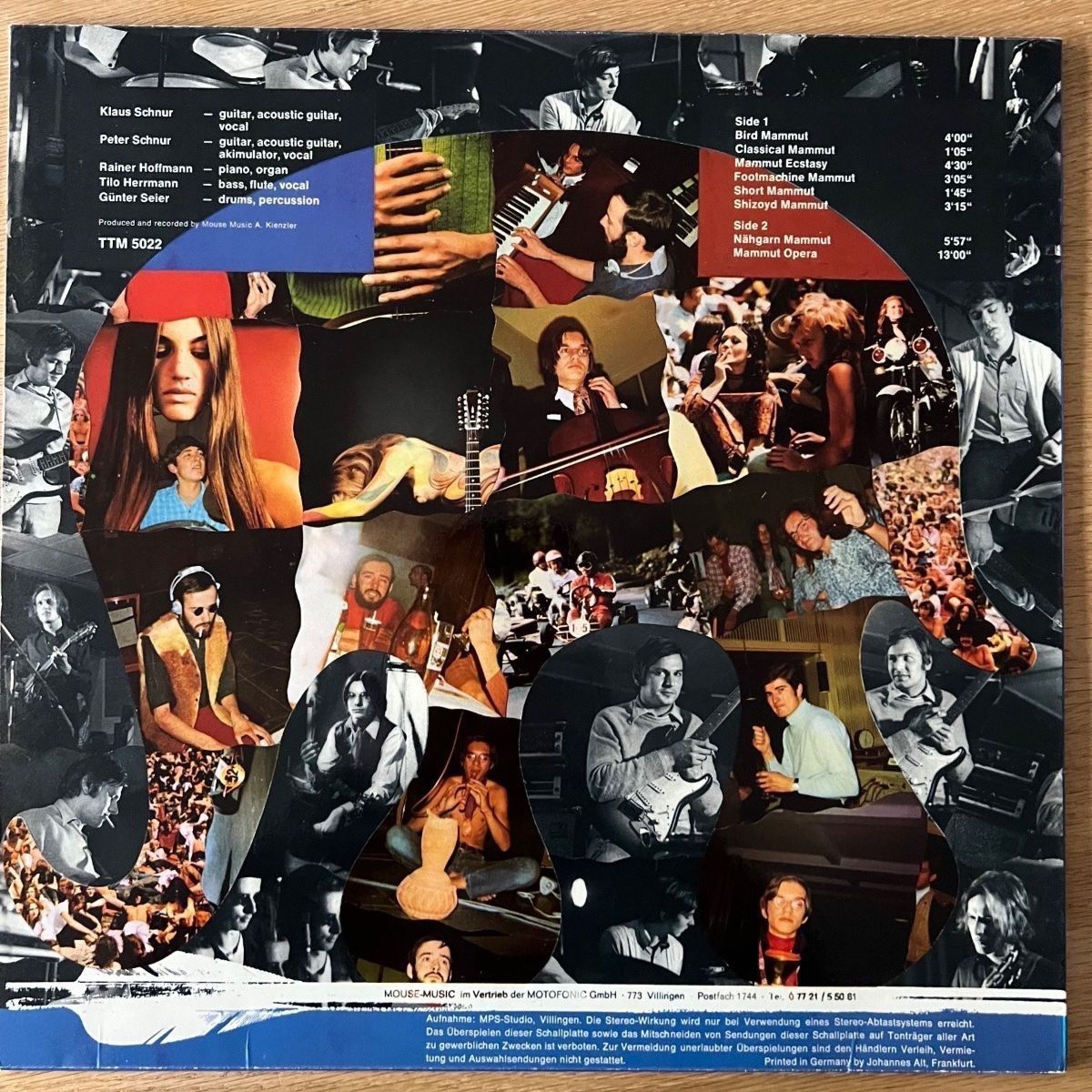 Dischi in vinile: Mammut - Same / D-Press. 1972 - TOP – Usato da Gais venduto da soundcave57 1