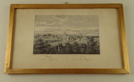BASEL VON ST. MARGARETHEN, LITHOGRAPHIE UM 1850
