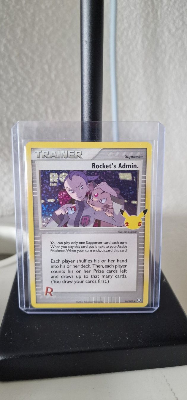 Pokémon Carte collezionabili: Rocket's Admin - Celebrations Classic Collection - 86/109 – Usato da Dietikon venduto da gab_qz7y
