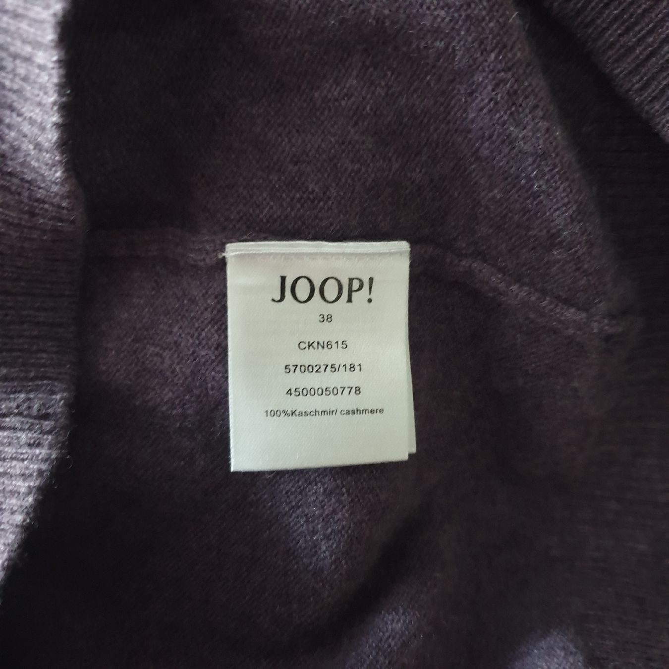 Joop Pulls & Sweat-shirts: JOOP Kaschmirpullover Gr. 38 – Neuf (Voir description) à Frenkendorf par Moon111 3
