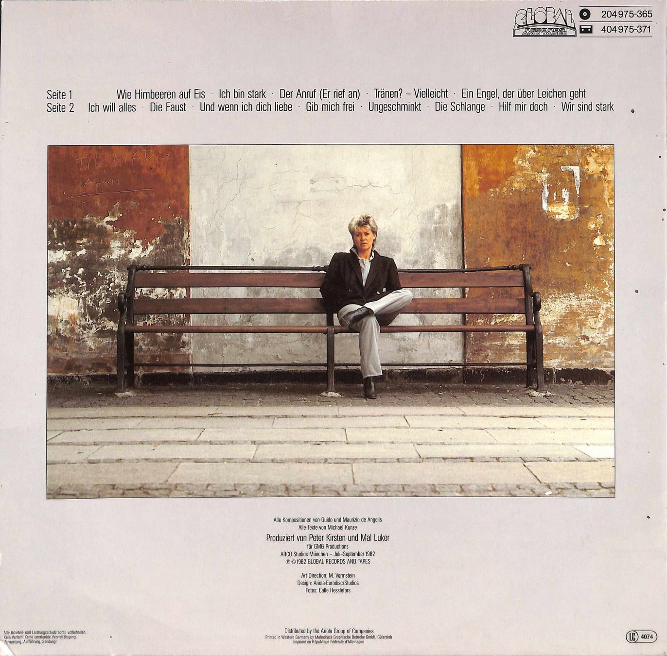 Vinyles: LP Gitte - Ich will alles – D'occasion à Trimmis par Beax72 1