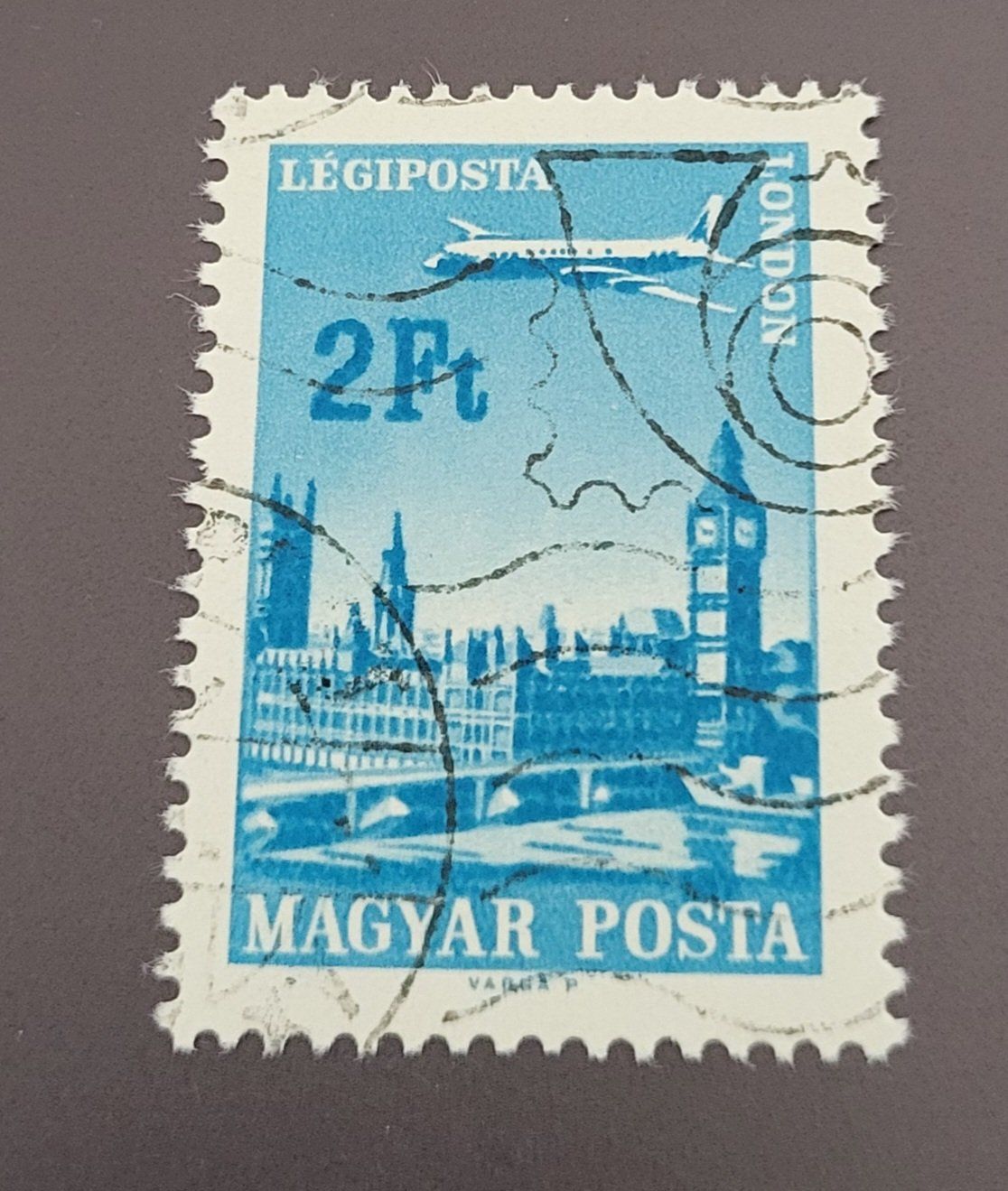 Alle Briefmarken: Ungarn 1966 Flugzeug briefmarke – Gebraucht aus St Gallen von Stampsalshobby