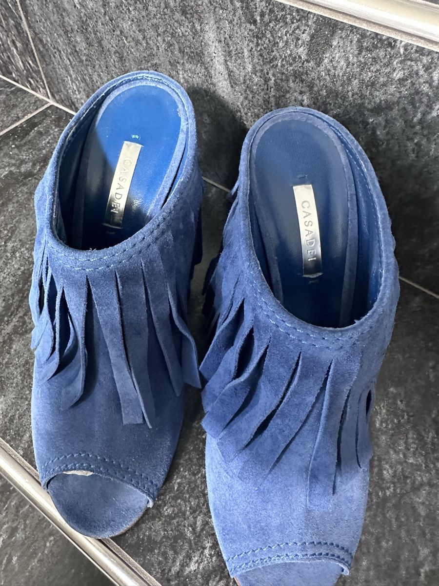 Casadei Scarpe da donna: Casadei Sandale blau 40 – Nuovo (secondo la descrizione) da Däniken SO venduto da NBdesign 5
