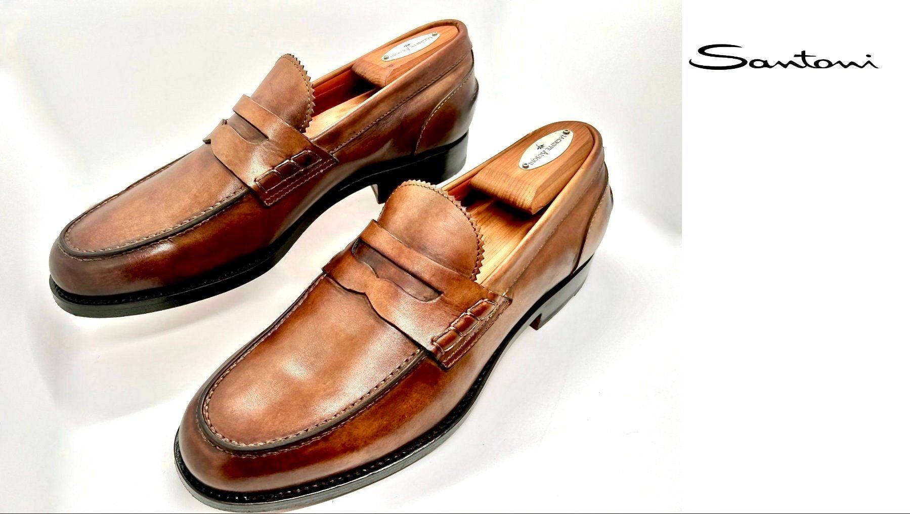 Santoni Herrenschuhe: Santoni Mocassins de Luxe 740 Chf – Gebraucht aus Vich von SWISS_ECO_E-COM_2050 4