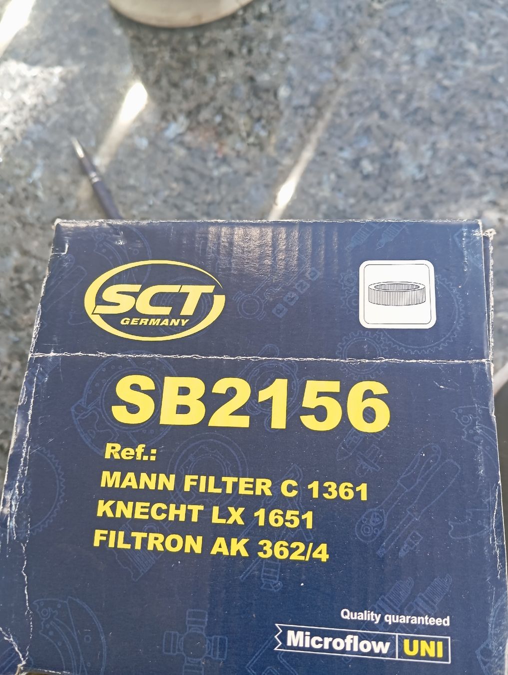 BMW Ventilazione: Luftfilter Filter SCT SB2156 für BMW 1er E81 E87 E88 3er E90 – Nuovo (secondo la descrizione) da Lostorf venduto da Jalbi 2