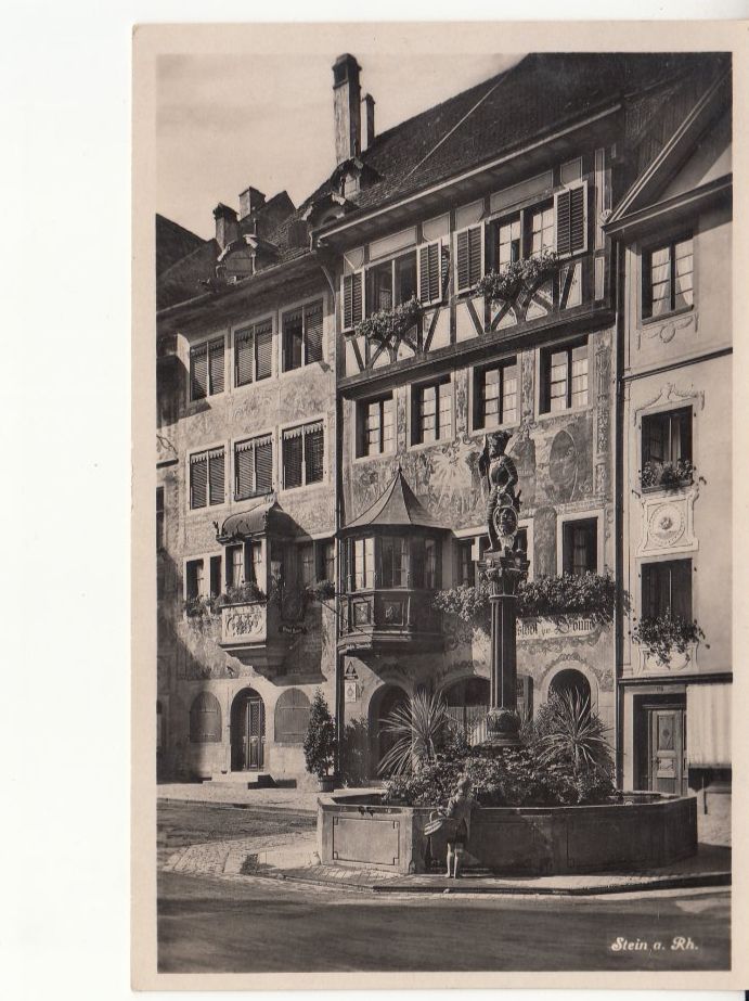 Cartoline postali: Stein am Rhein 1935 – Usato da Bürglen TG venduto da StampGraf