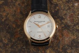 Baume Mercier Clifton 18k Rotgold frisch revidiert Fullset