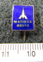 MAGIRUS DEUTZ AUTO LKW LOGO ENAMEL ABZEICHEN KLEIN ANSTECKNA