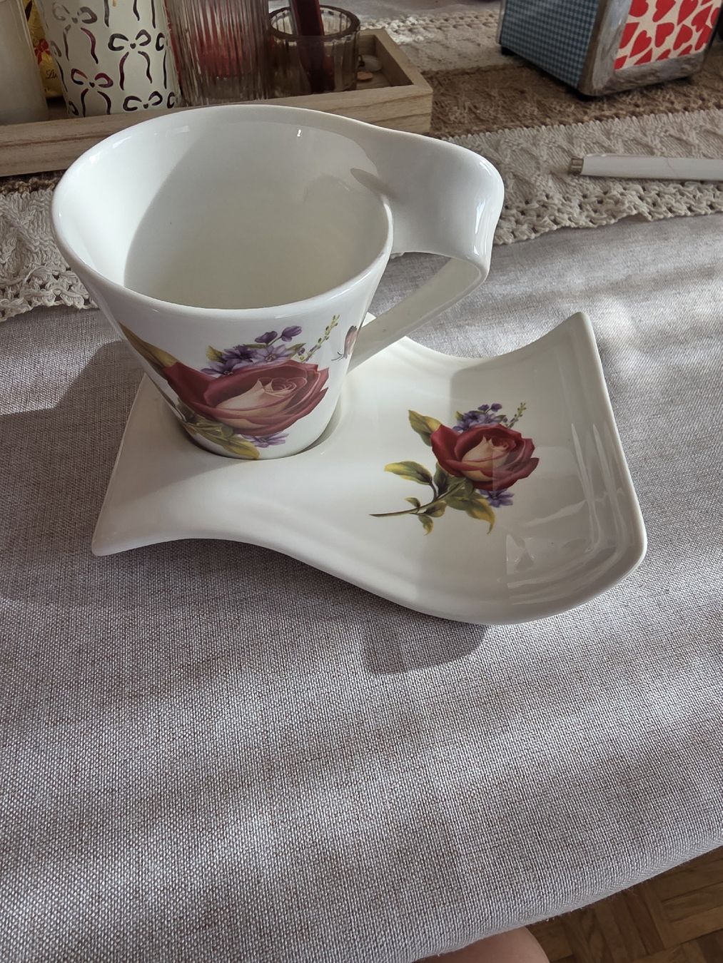 Tazze: Porcelain Cup  Set, Floral – Usato da Zollikofen venduto da Tamyru77 1