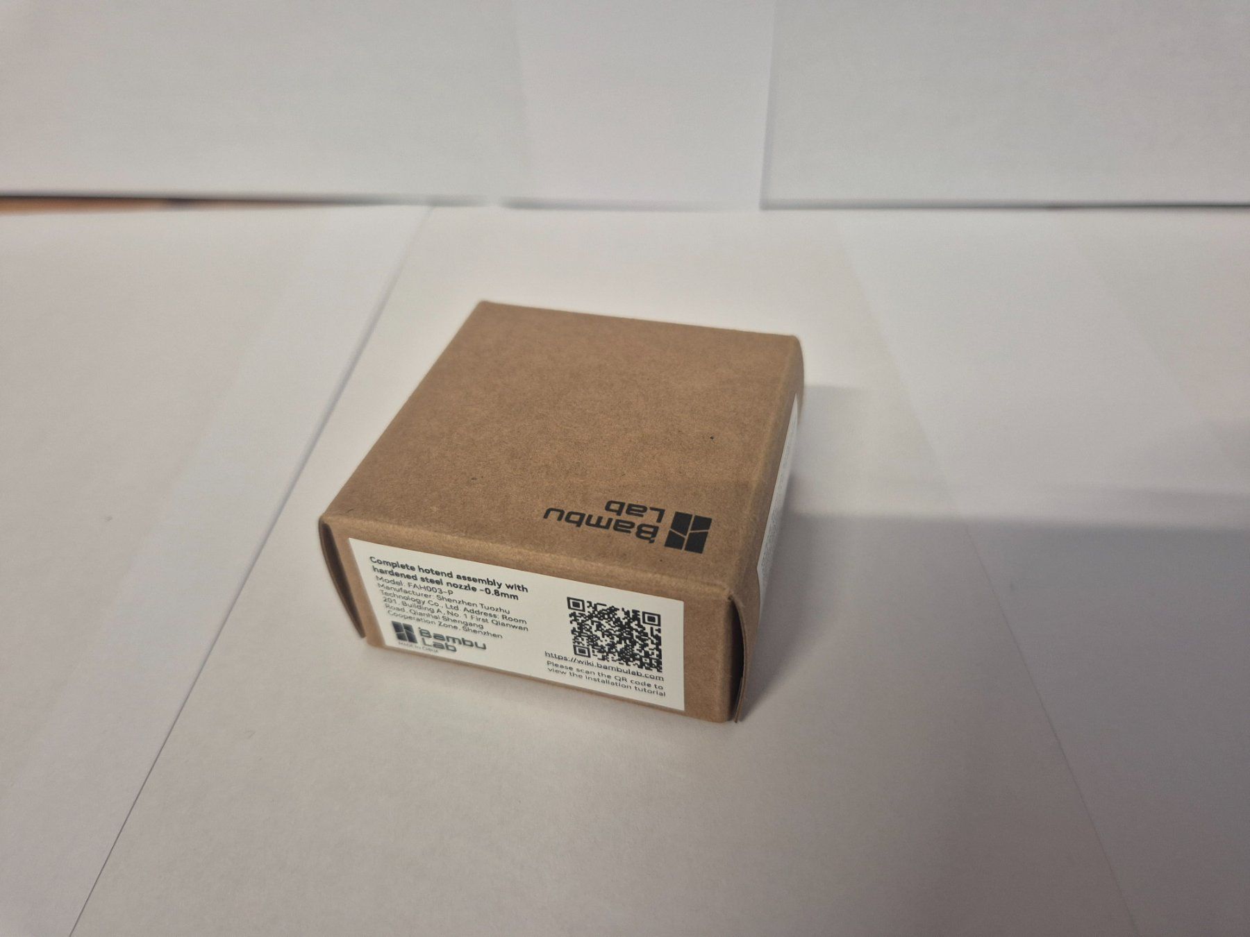 Bambu Lab Stampanti 3D: Bambu Hotend 0,8mm Complete Hotend P1 Serie – Nuovo e nell'imballaggio originale da Rickenbach b. Wil venduto da agu_6jgz