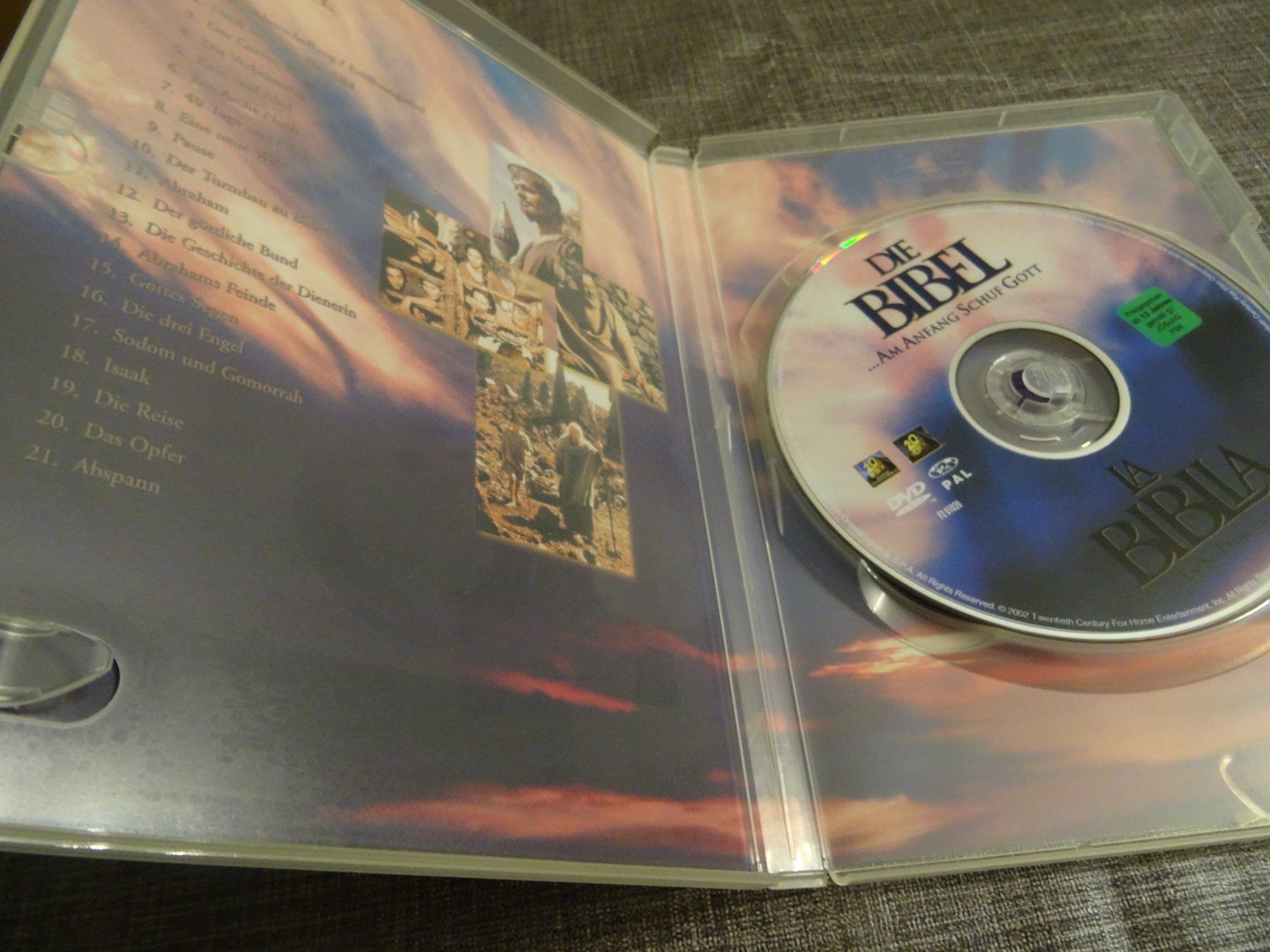 Tutti i DVDs: Die Bibel: Am Anfang schuf Gott DVD – Usato da Olten venduto da Disc-Verkauf 1