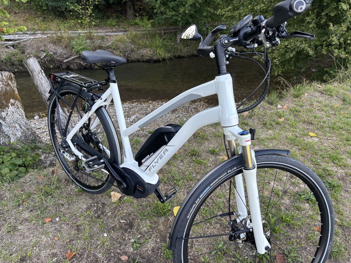 Flyer Vélos: Flyer 45km/h Mit Bosch Motor – D'occasion à Kleindietwil par Hermi2017 4