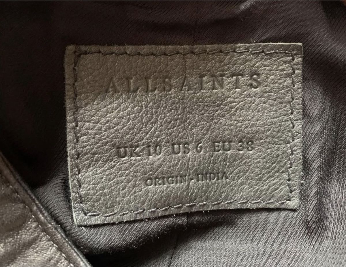 Allsaints Giacche: AllSaints Lederjacke Grösse 38 – Nuovo (secondo la descrizione) da Zürich venduto da Annouc 2