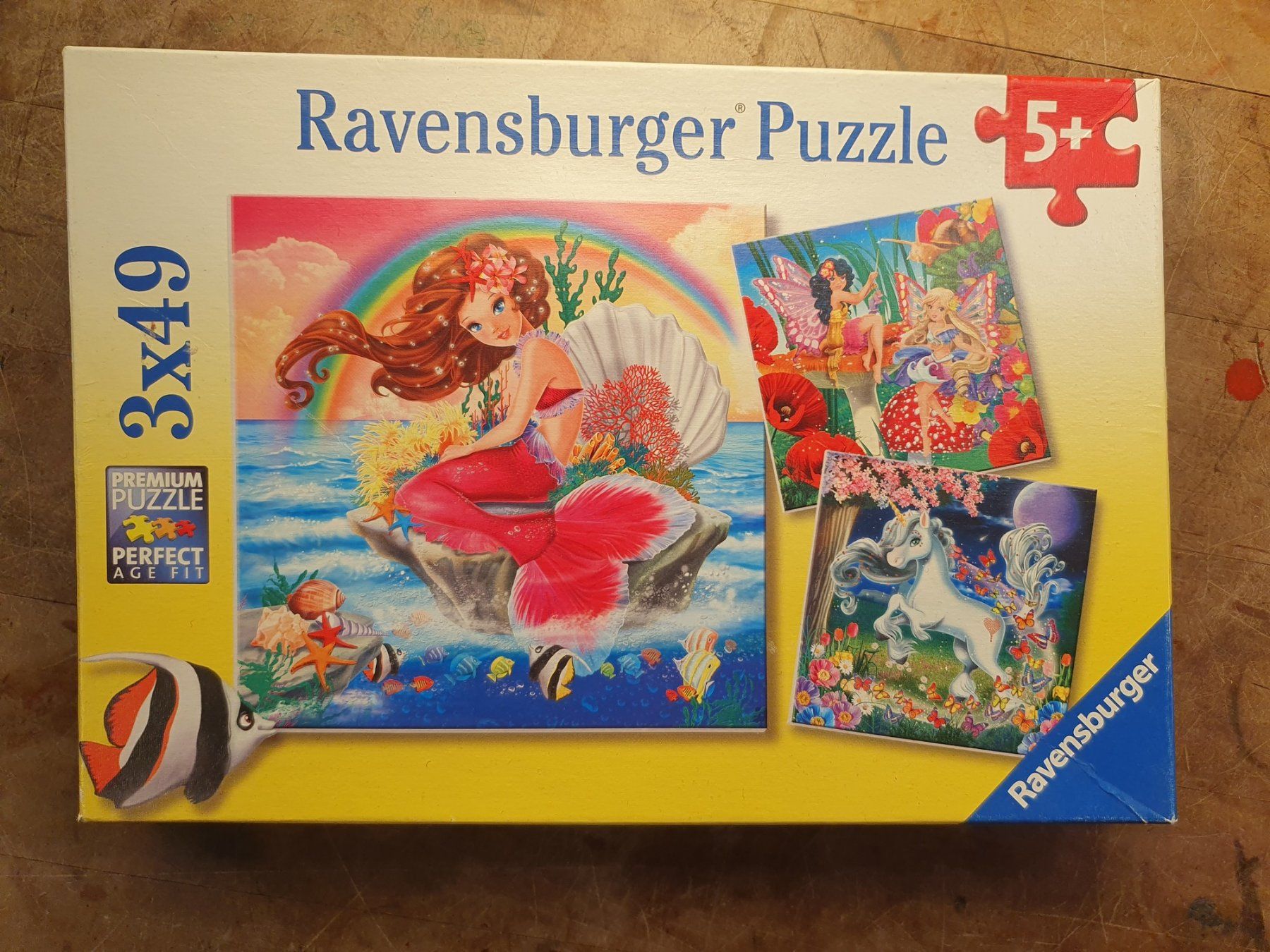 Ravensburger Puzzle: Ravensburger Puzzle 3 x 24 – Usato da Zürich venduto da loosebone