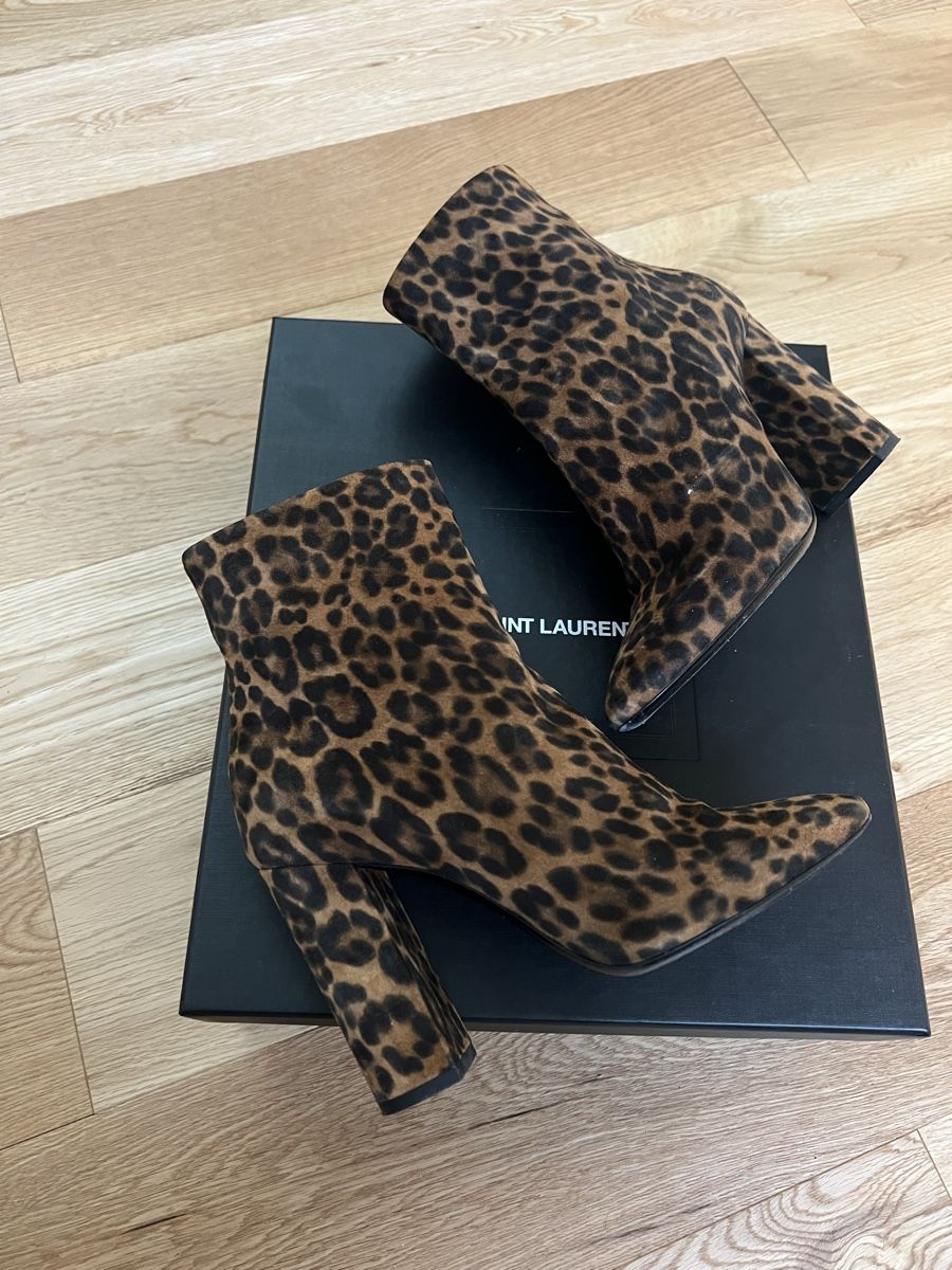Saint Laurent Scarpe da donna: Bottines Léopard Saint Laurent, Taille 39 – Usato da Lutry venduto da roxypoxy 6