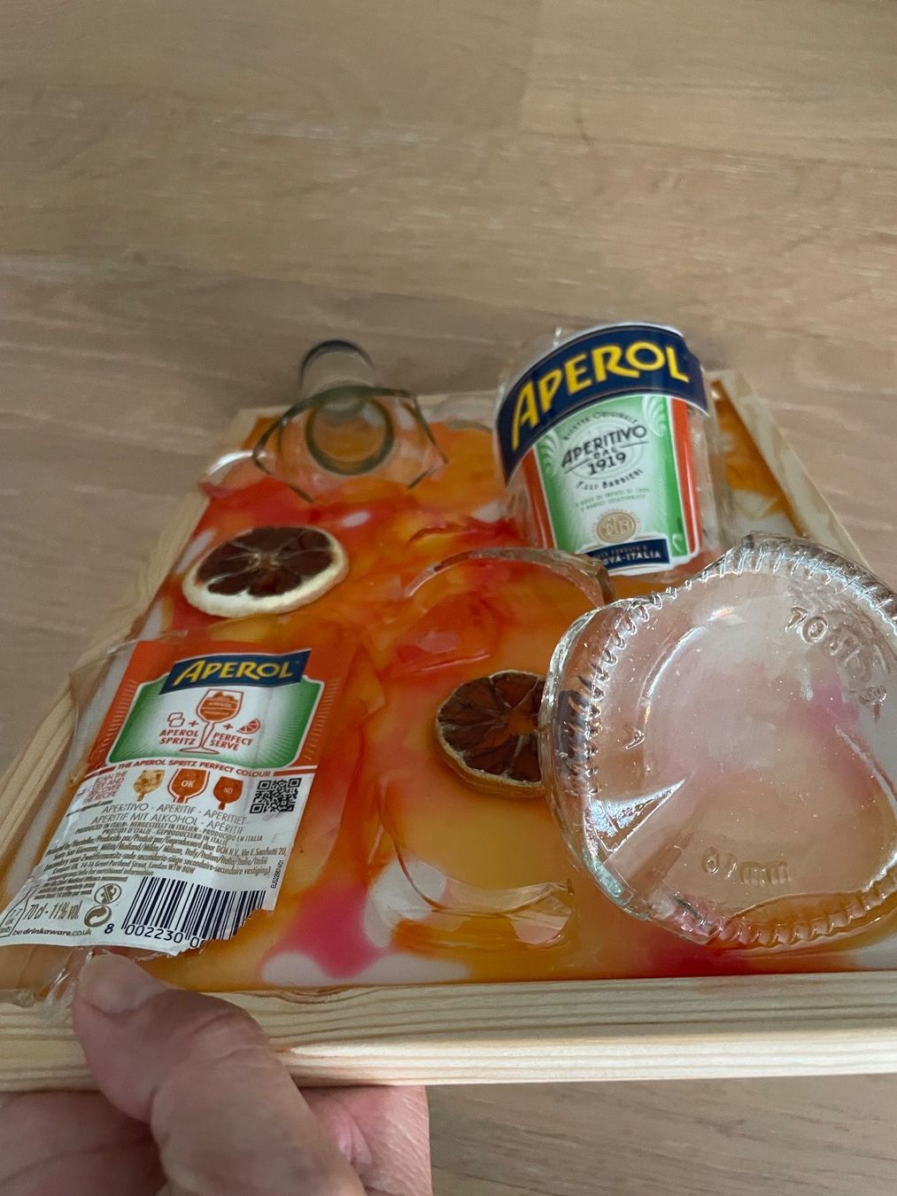 Poster & Bilder: Aperol Epoxid Bottle Art Bild – Neu (gemäss Beschreibung) aus Wagen von petzi08 4
