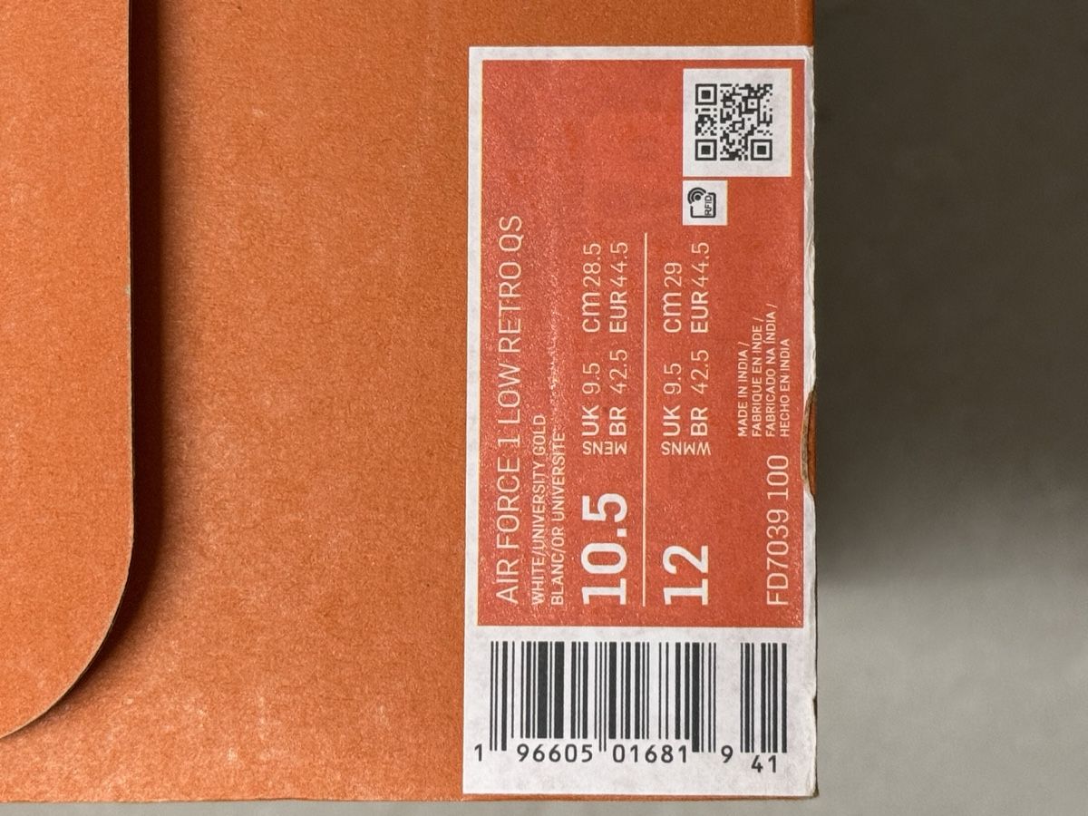 Nike Scarpe da uomo: Nike Air Force 1 Premium 44.5 NEU – Nuovo e nell'imballaggio originale da Uster venduto da Giaschper 1