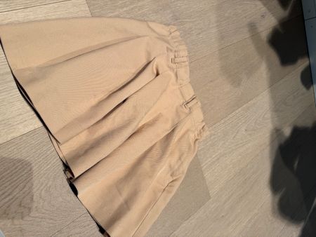 H&M Faltenrock Beige Gr. 140 / 9-10 Jahre