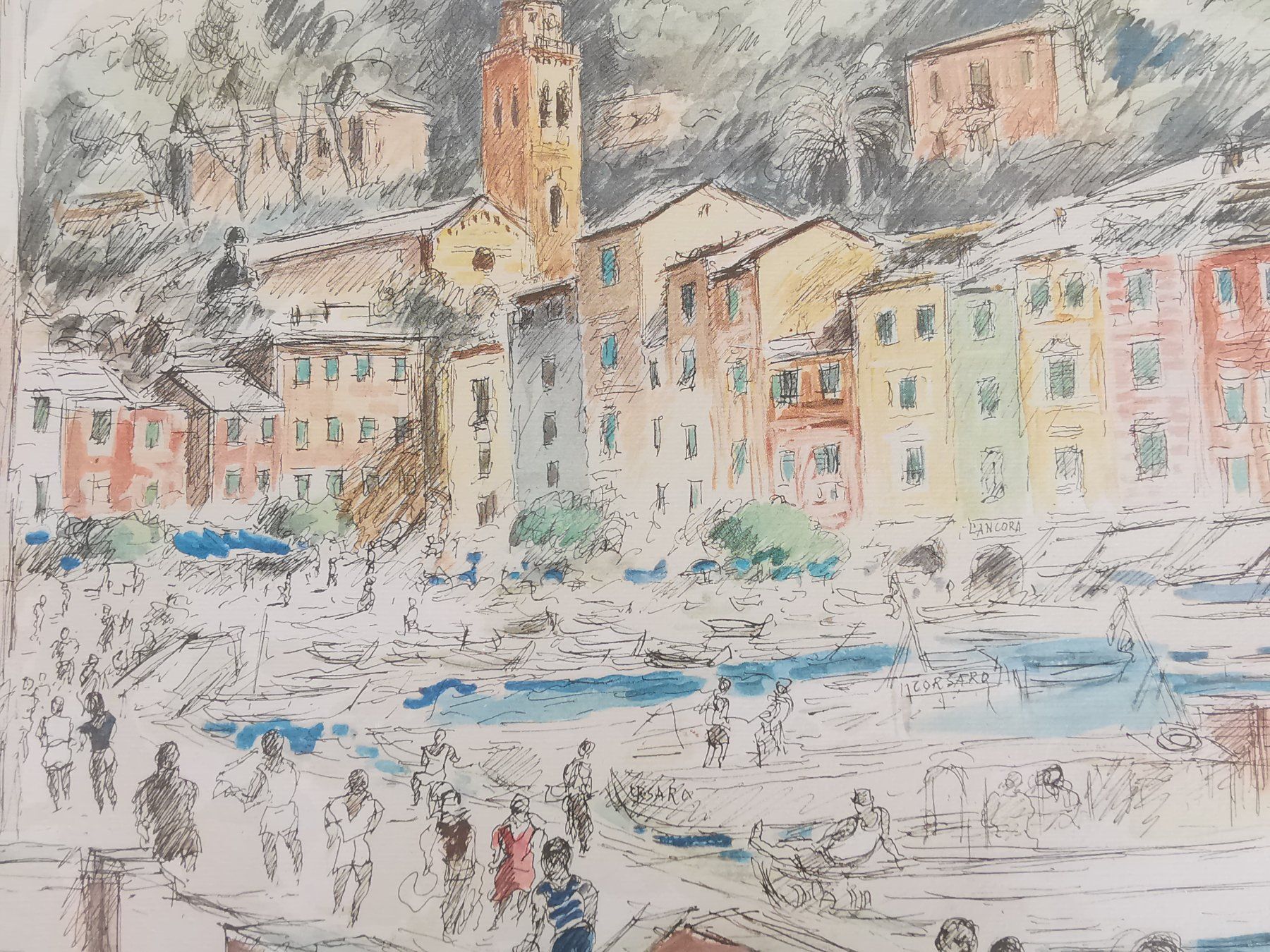 Grafica & Litografie: Cascella Michele: Tableau/ Gemälde/ Quadro – Nuovo (secondo la descrizione) da Fribourg venduto da SD1910 2