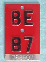 Velonummer BE 87
