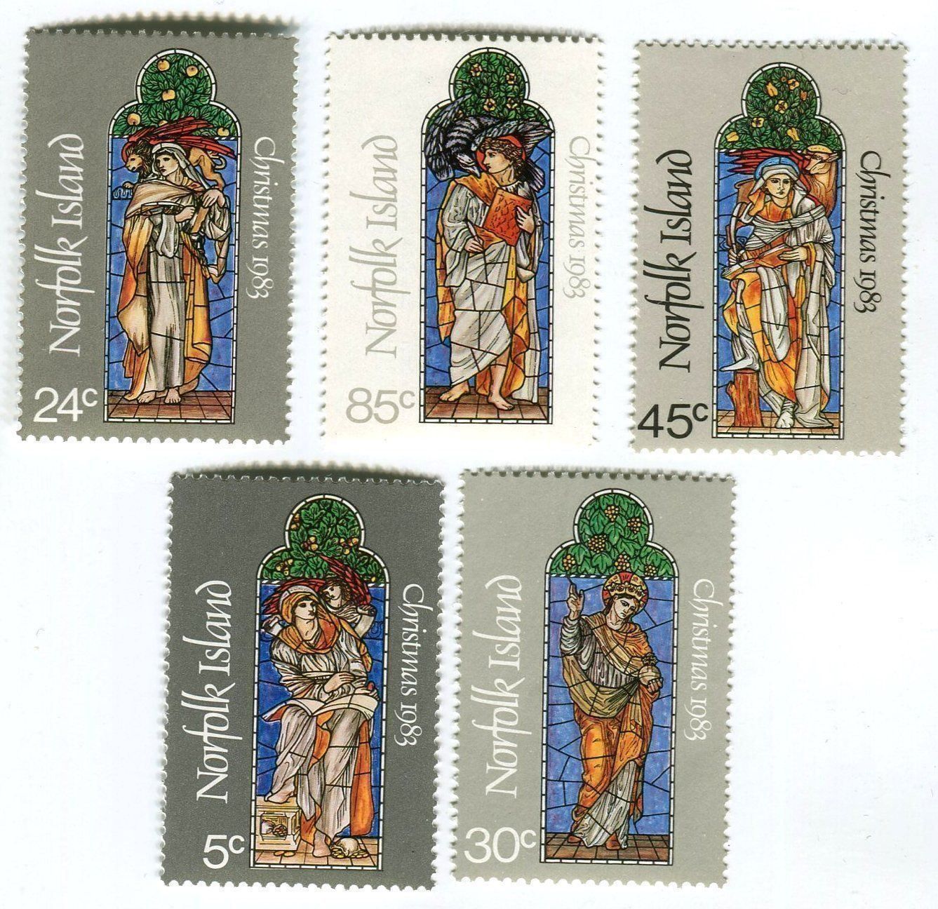 Tutti i francobolli: Briefmarken "Weihnachten". Norfolkinsel – Nuovo e nell'imballaggio originale da Basel venduto da Butsch5