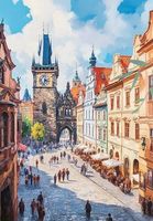 Ölgemälde - neu copy - Bild auf Leinwand 30x20cm