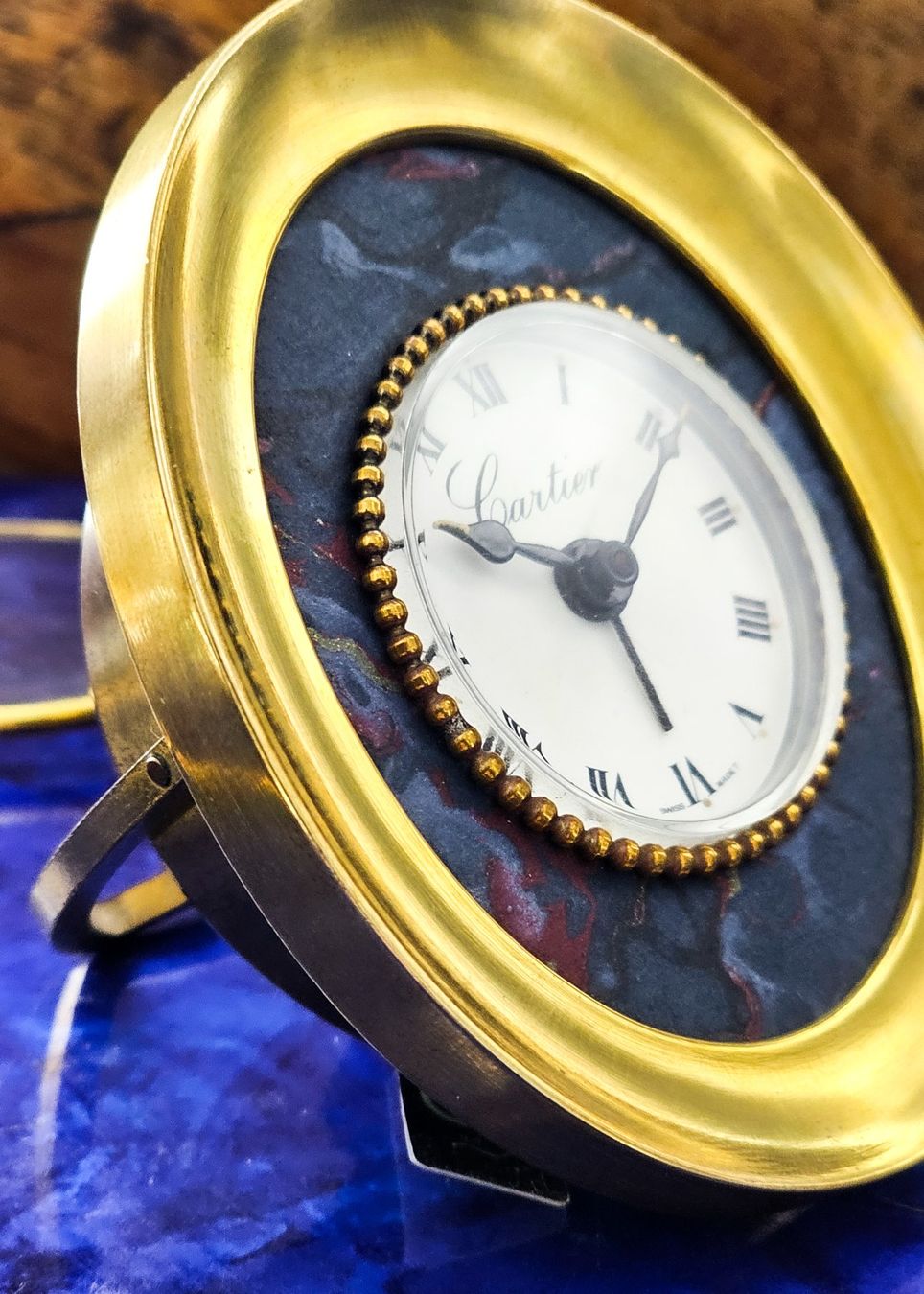 Cartier Orologi: Cartier Tischwecker, perfekt – Usato da Lugano venduto da R.Riccardo 9